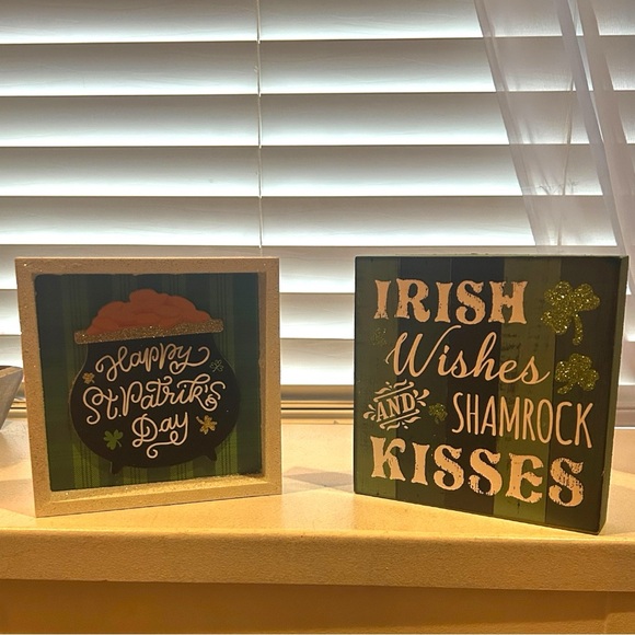 🆕ST. PATTY’S DAY/ LUCK OF THE IRISH DECORATIONS! SET OF 2 - Picture 2 of 13